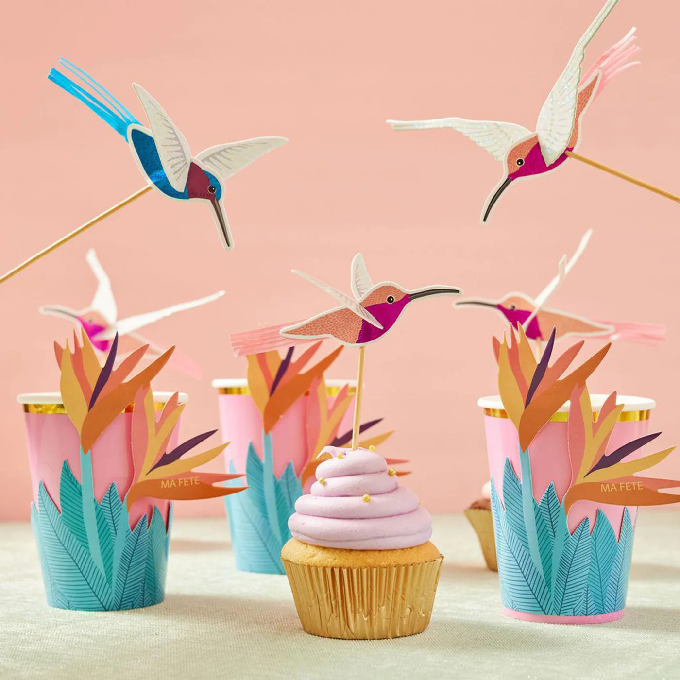 Ma Fete Tropical Cups - Set of 8 - Image 4