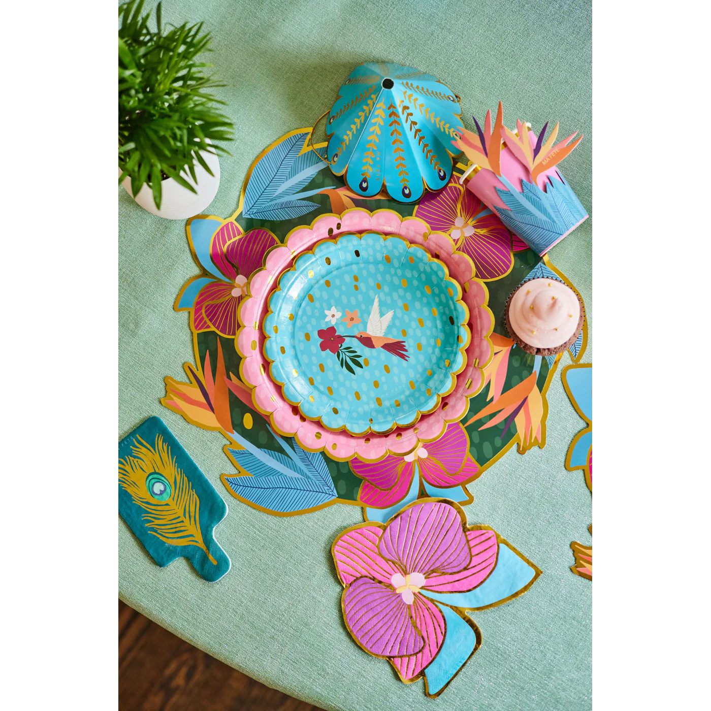 Ma Fete Tropical Dessert Plates - Set of 8 - Image 10
