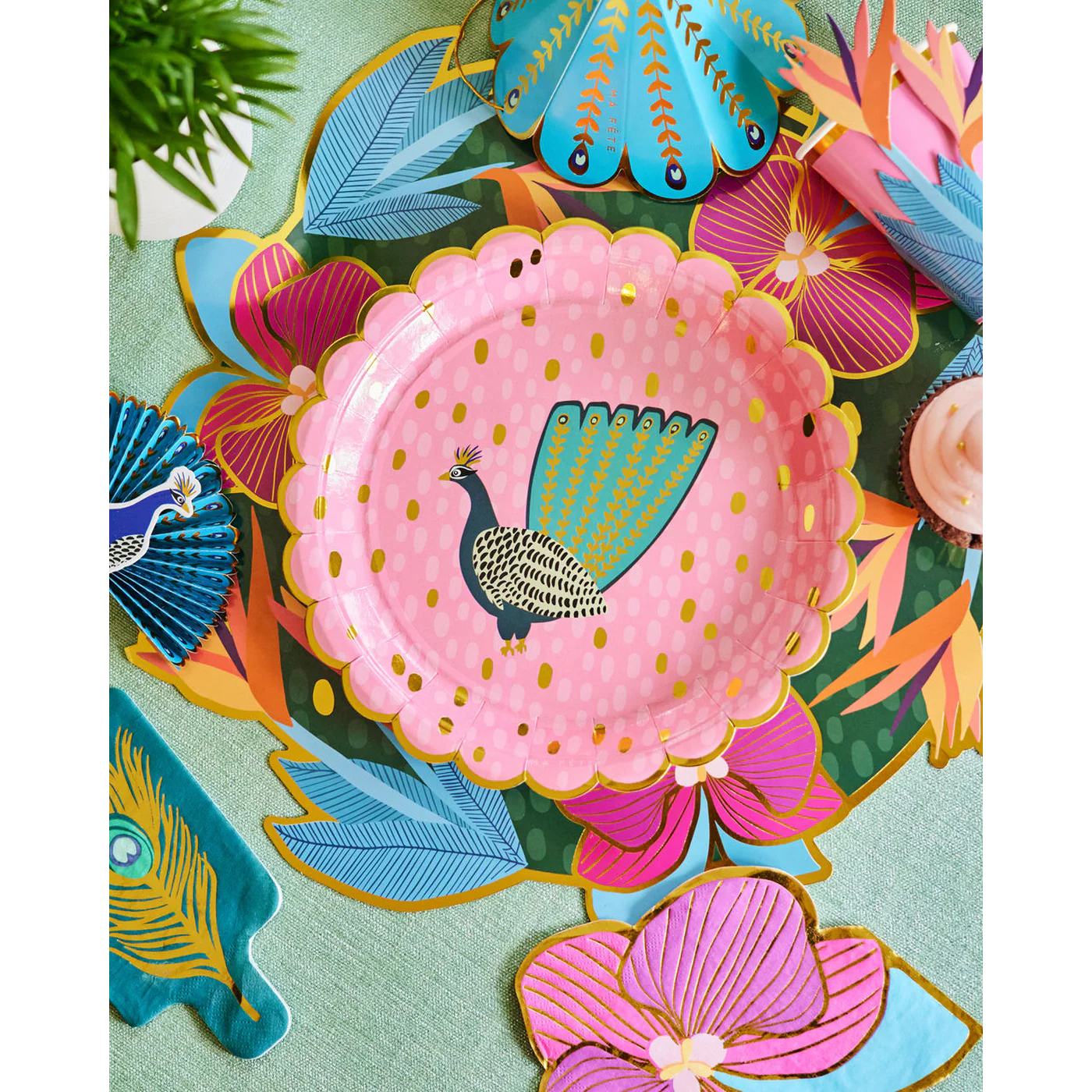 Ma Fete Tropical Paper Placemats - Set of 8 - Image 6