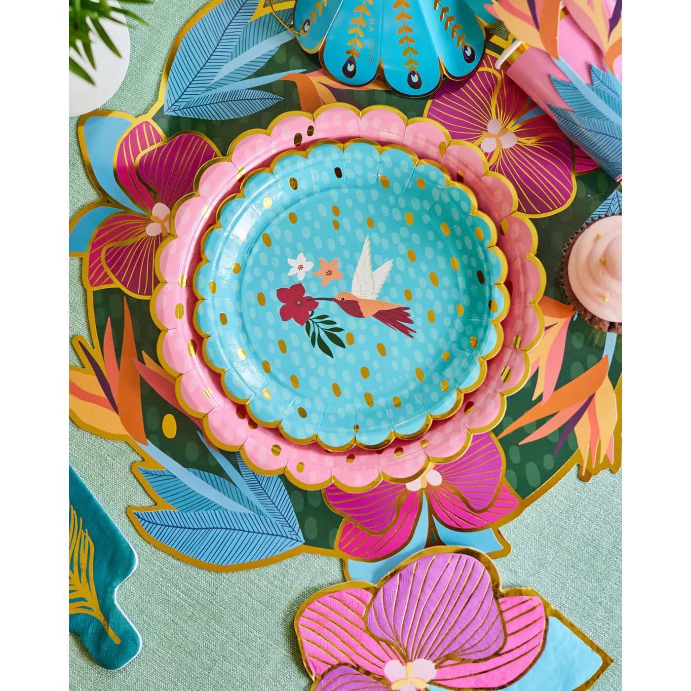 Ma Fete Tropical Paper Placemats - Set of 8 - Image 8