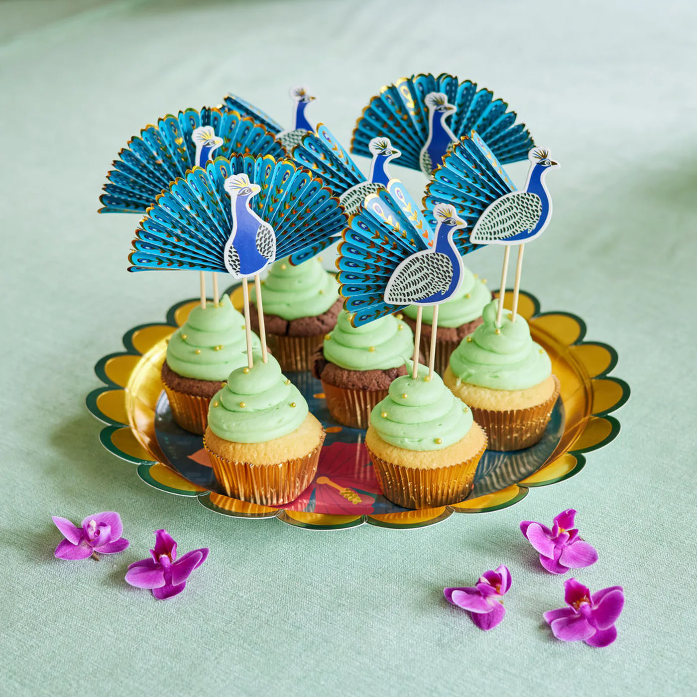 Ma Fete Tropical Paper Platters - Set of 4 - Image 5