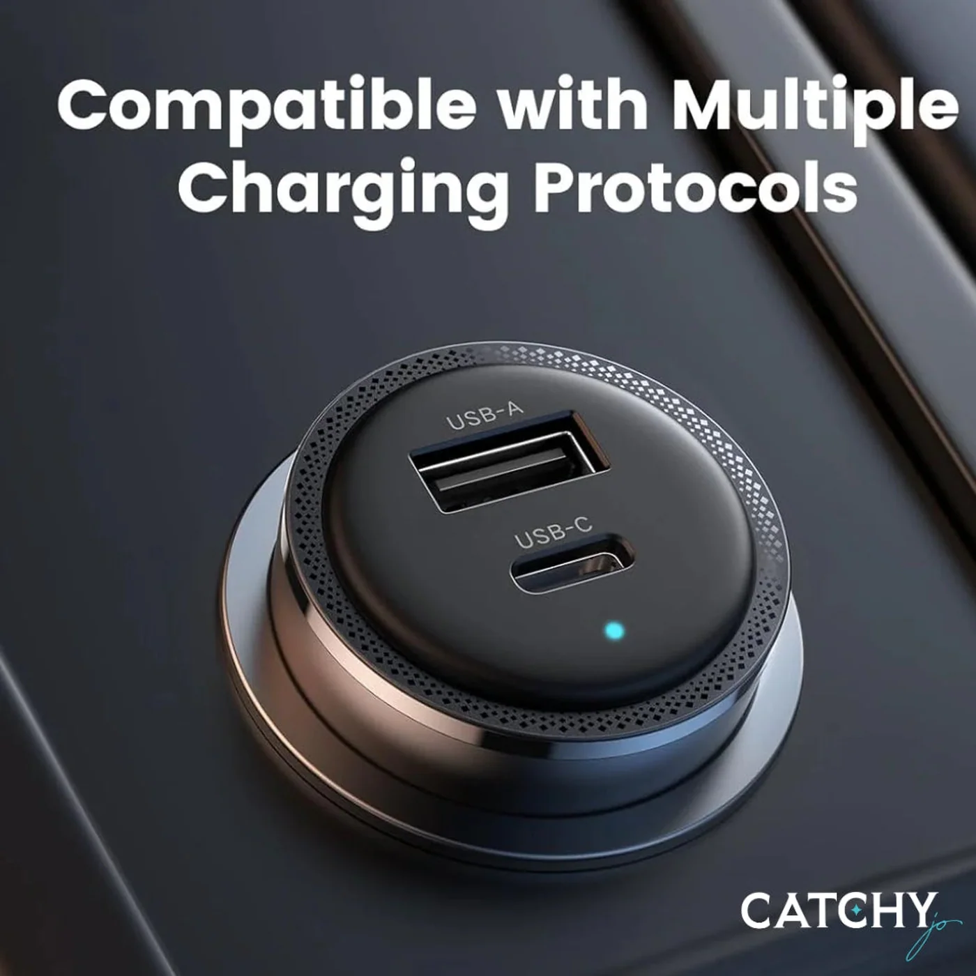 UGREEN 90645 USB-C Car Charger Adapter (63W) - Image 3
