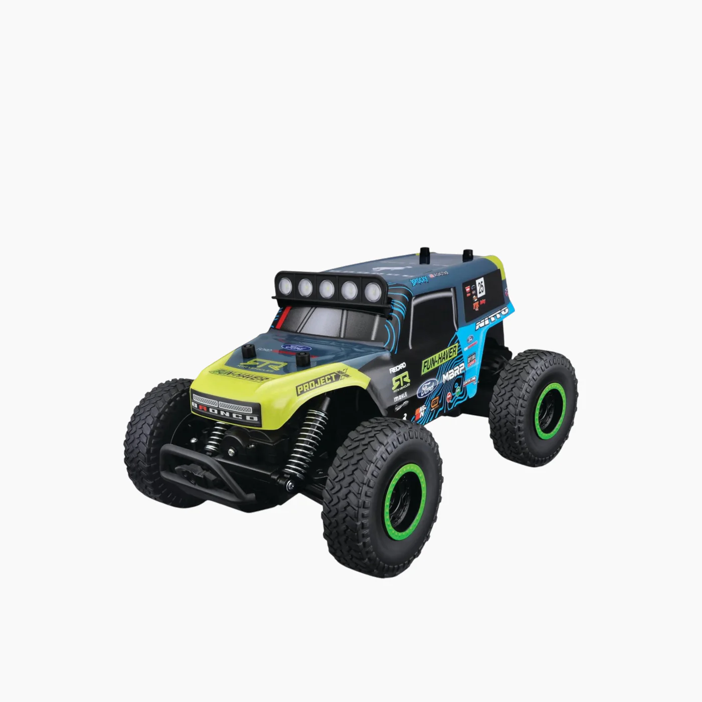 Maisto Burago Ultra 4 Ford Bronco "Brocky" 2.4 GHz (USB Rechargeable Vehicle) - Image 2
