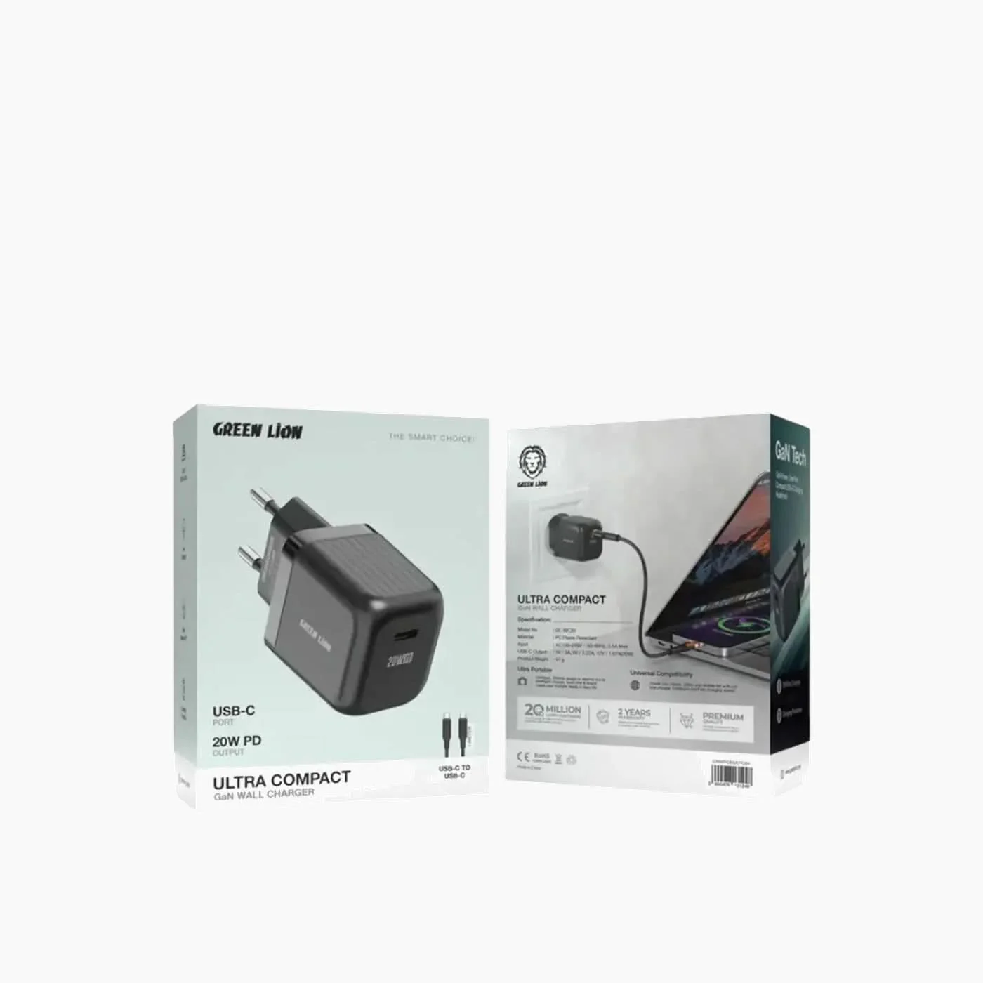 Green Lion Ultra Compact GaN Wall Charger - Image 3