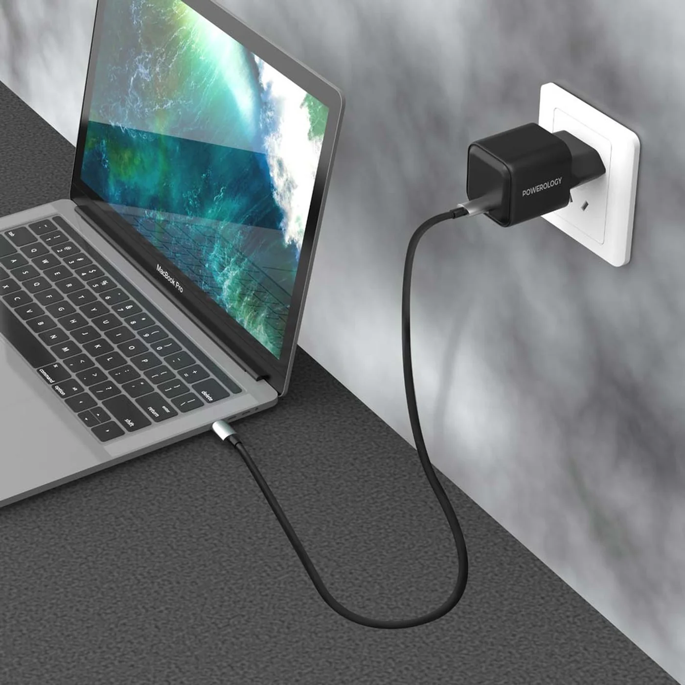 Powerology Ultra-Quick GaN Charger 35W PD - Image 4