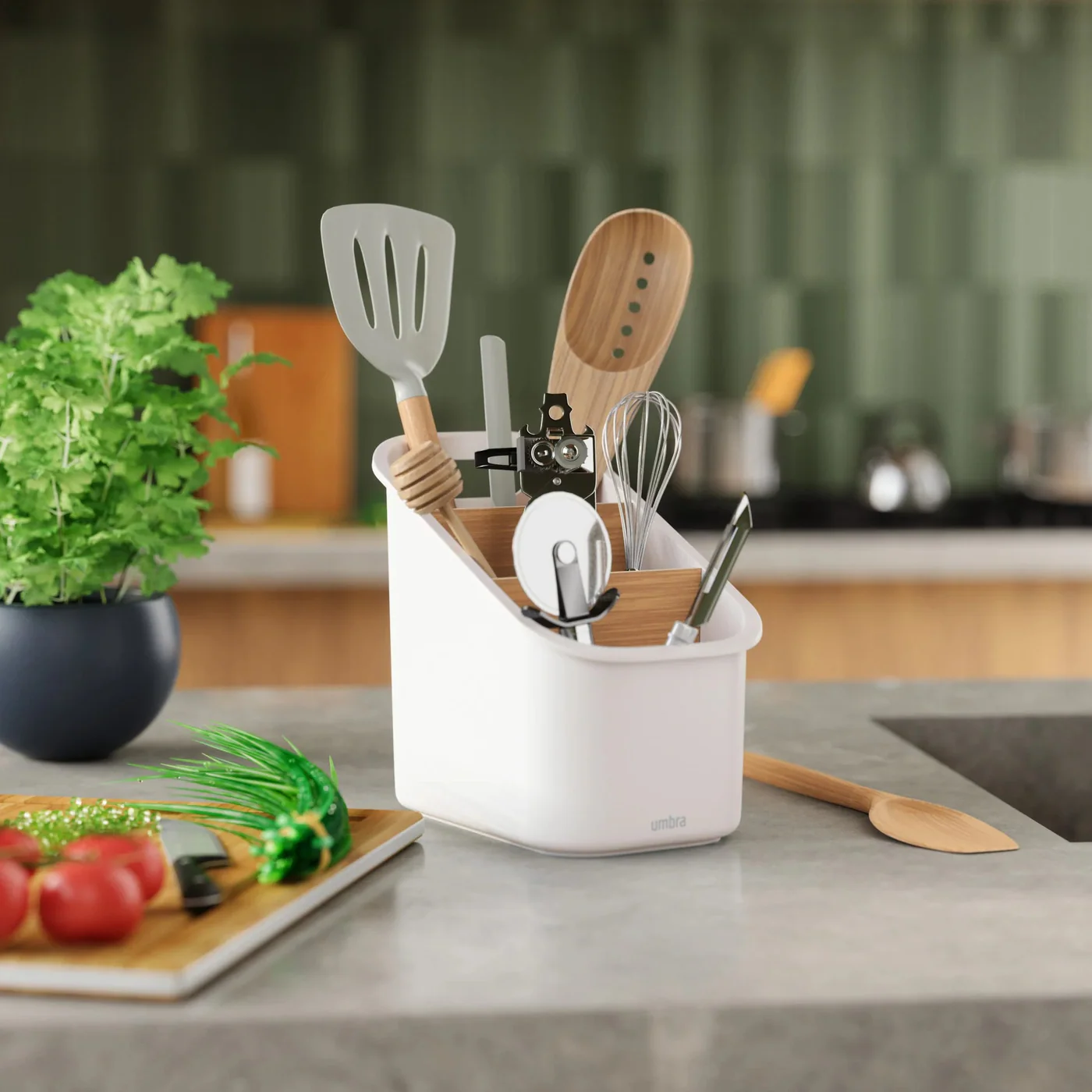 Umbra Bellwood Utensil Holder - Image 9