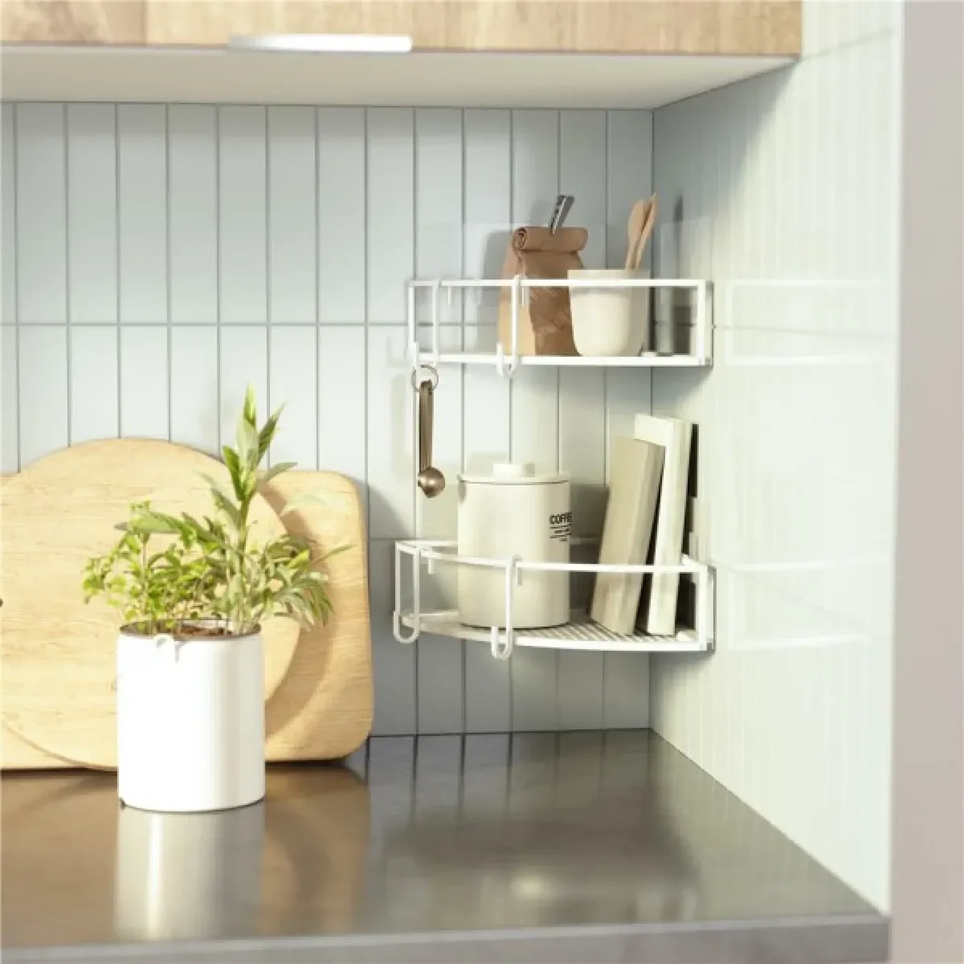 Umbra "Cubiko" Corner Shelf - Metal - Image 11