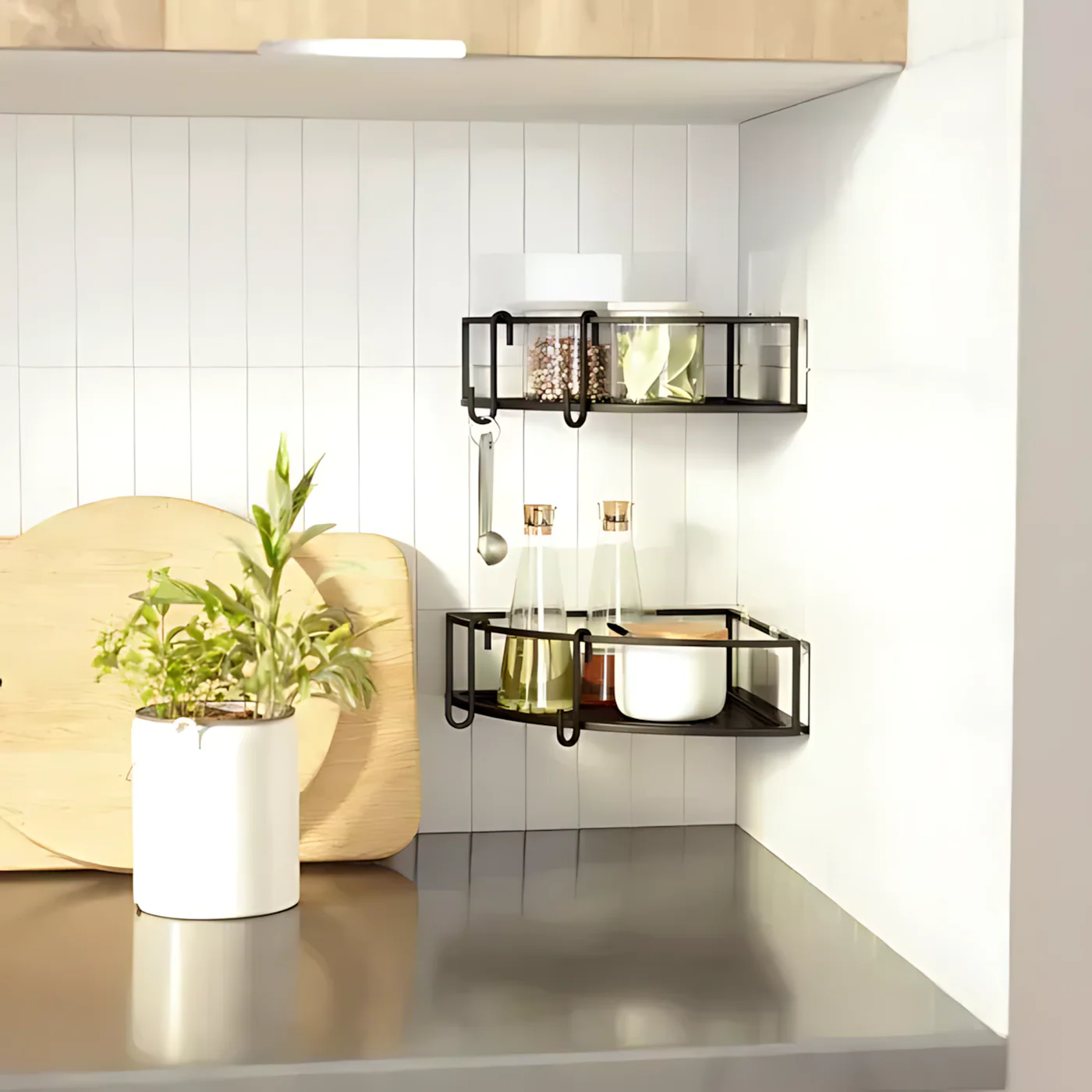 Umbra "Cubiko" Corner Shelf - Metal - Image 6
