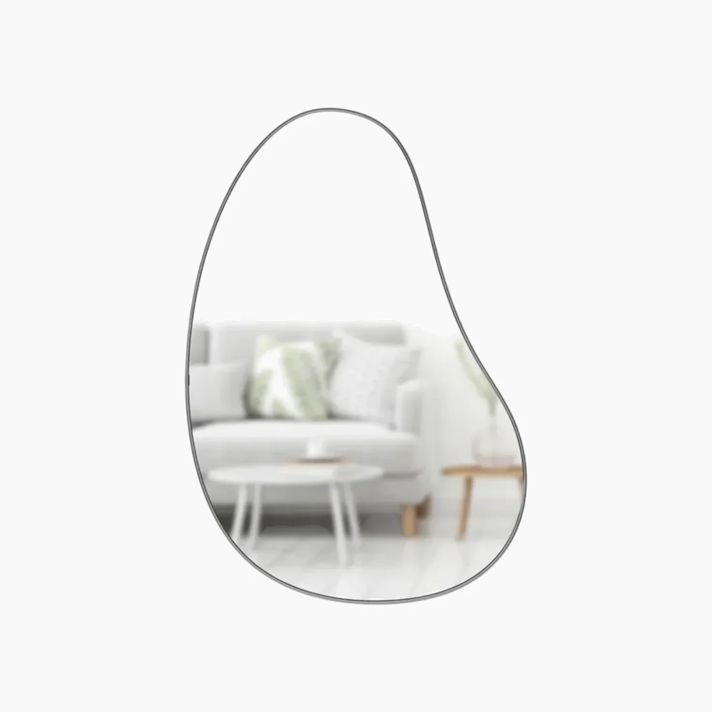 Umbra Hubba Pebble Wall Mirror - 61X91 Cm - Image 4