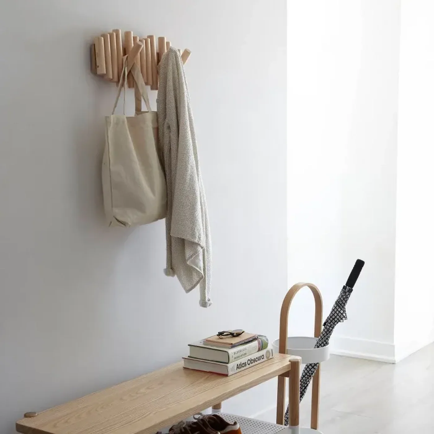 Umbra Picket Rail Hook Coat Rack - Image 6