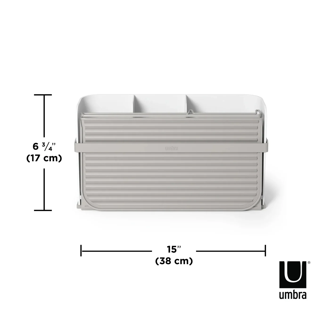 Umbra Sling Plastic Dish Rack - White - Image 6