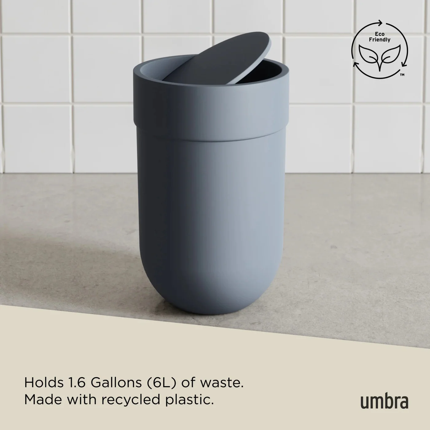 Umbra Touch Plastic Bin - Image 6