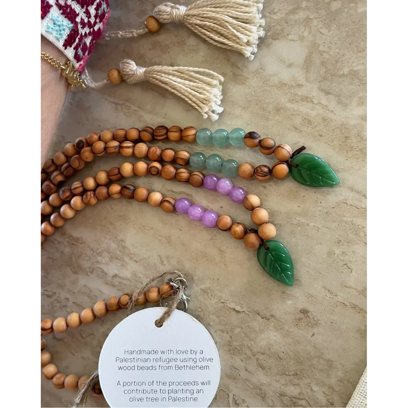 Together for Umi Umi Olive Wood Necklace - Image 7