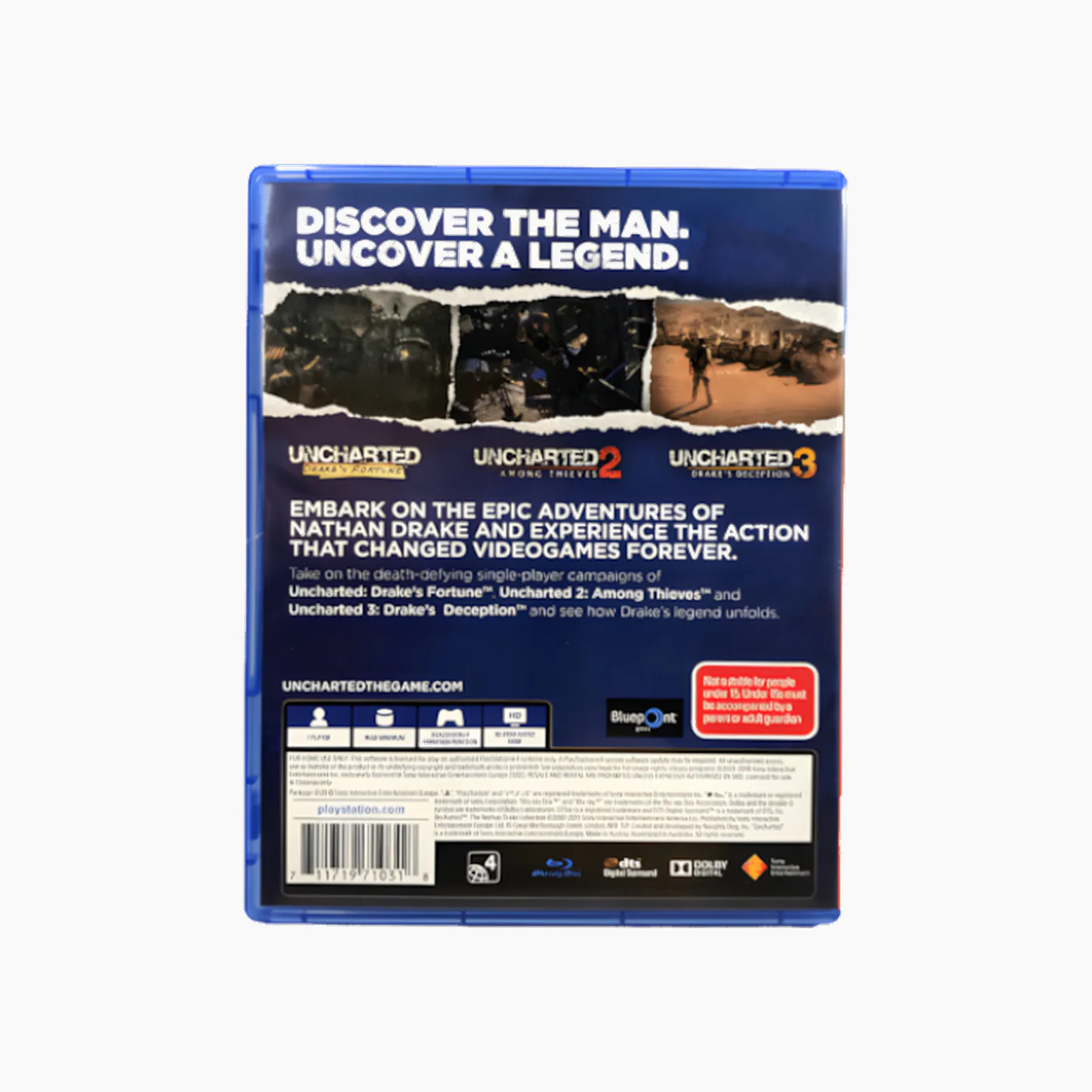 Uncharted: The Nathan Drake Collection Three Thrilling Adventures On PS4 Video Game - Image 2