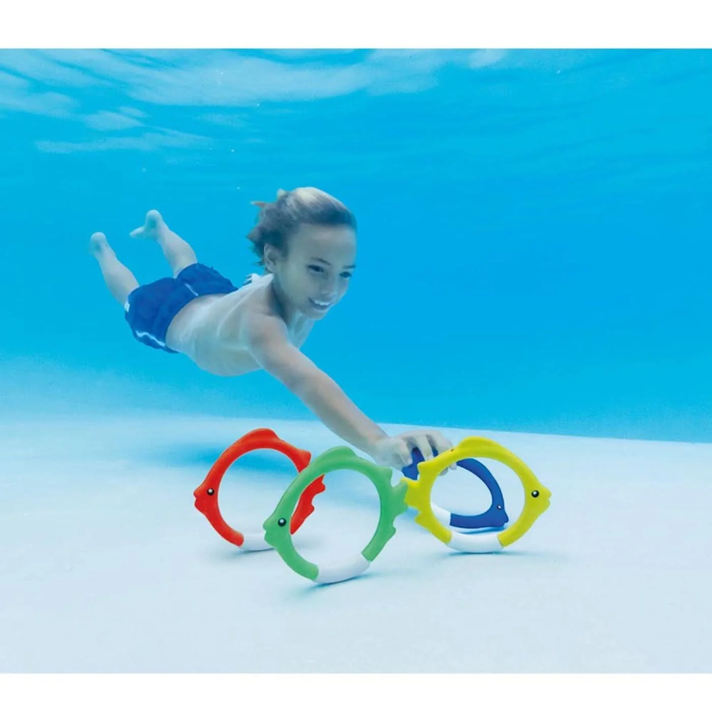 Intex Underwater Fish Rings Pool Dive Toys - Image 5