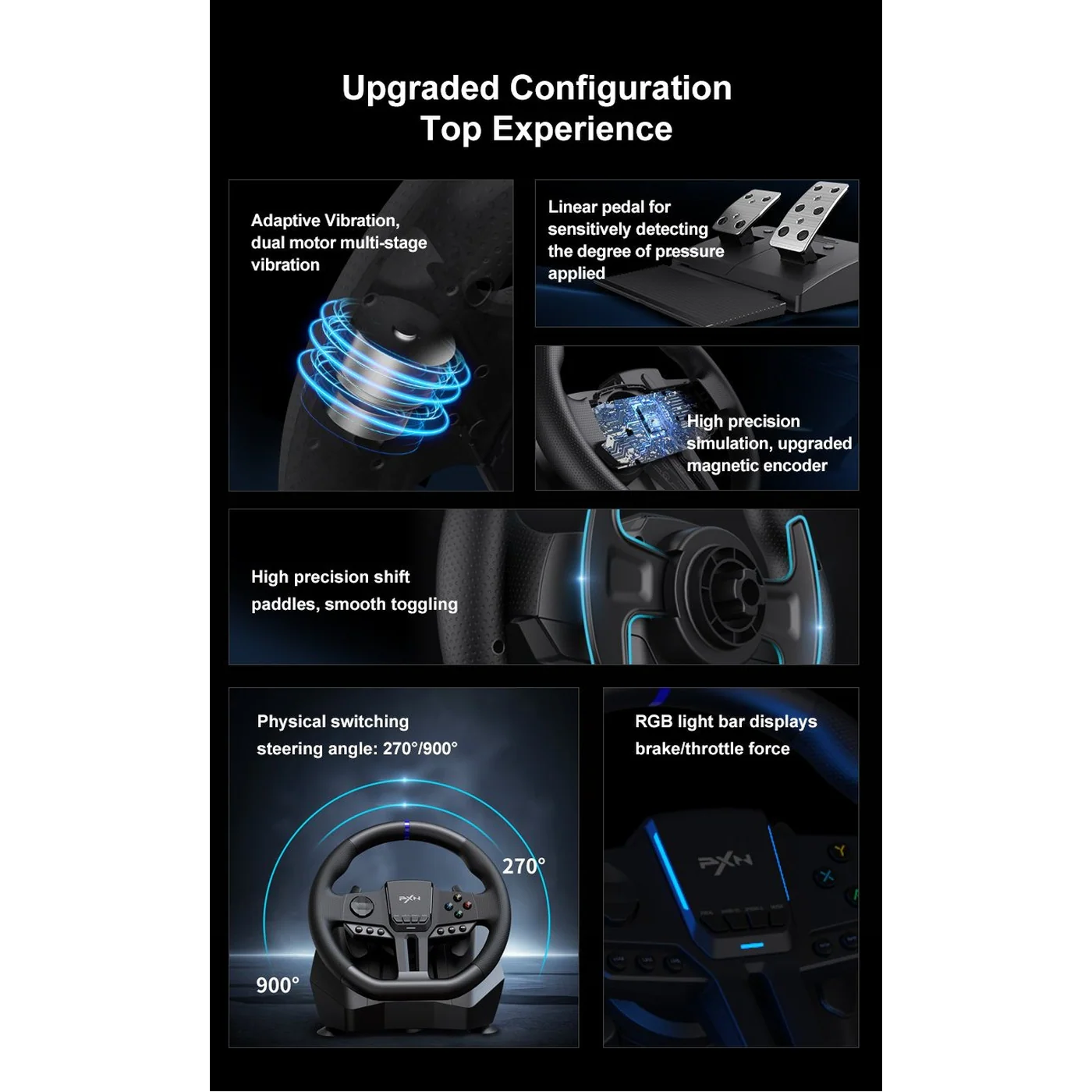 PXN V900 Gen 2 Racing Wheel - Image 4
