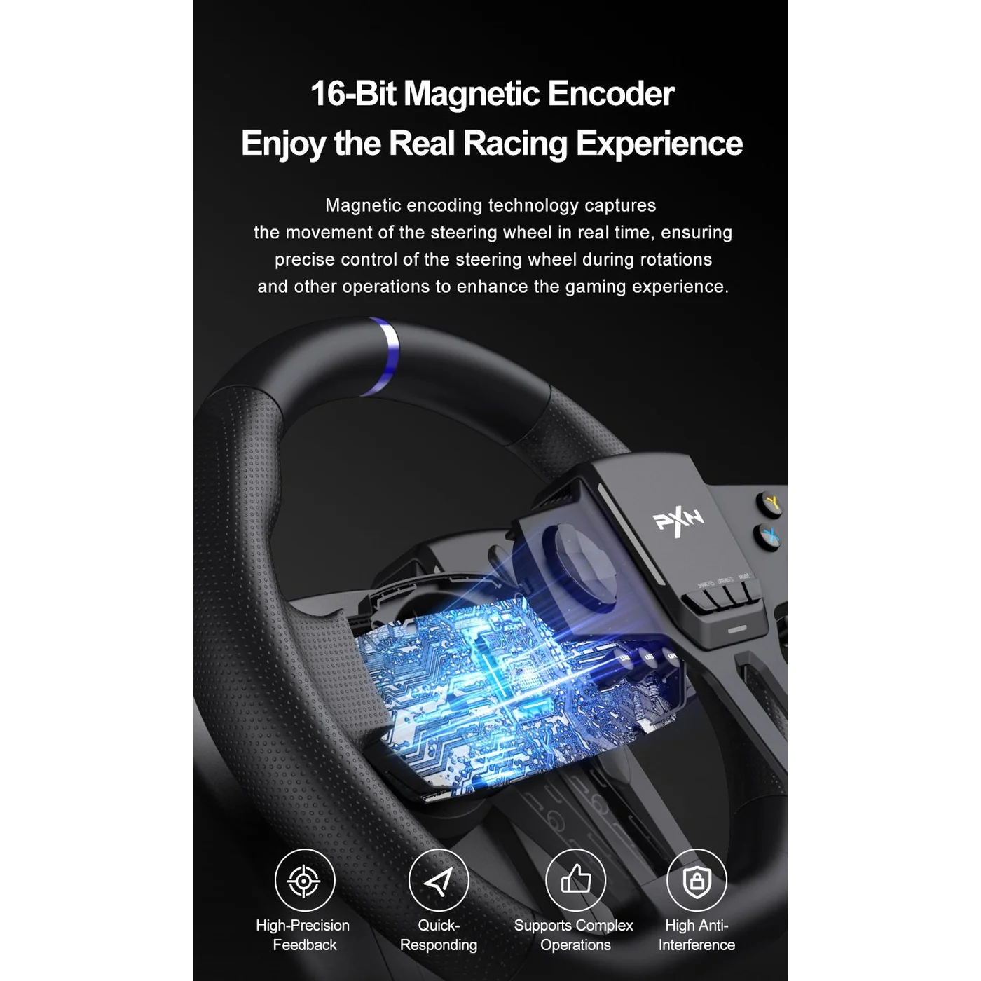 PXN V900 Gen 2 Racing Wheel - Image 6