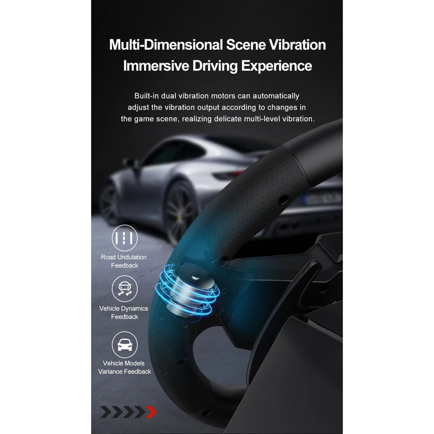 PXN V900 Gen 2 Racing Wheel - Image 7