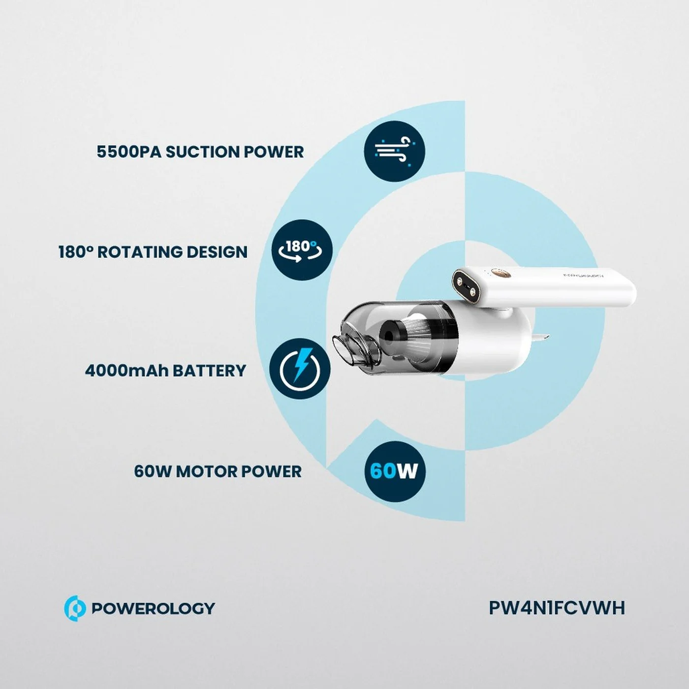 Powerology Vacuum Blower Inflator Device - Image 2