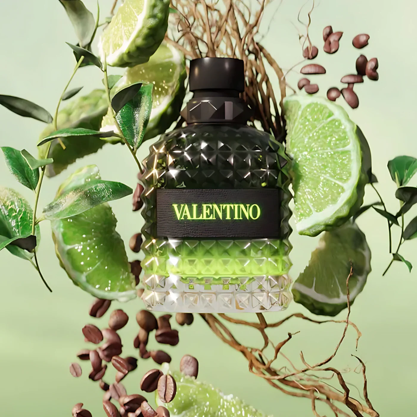 Valentino Uomo Born In Roma Green Stravaganza EDT For Men - Image 3