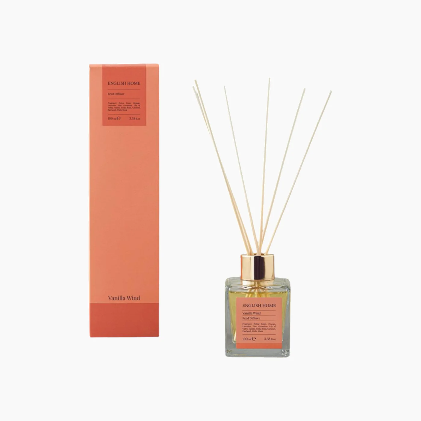 EH Living Vanilla Wind Reed Diffuser 100 ml Cream - Image 2