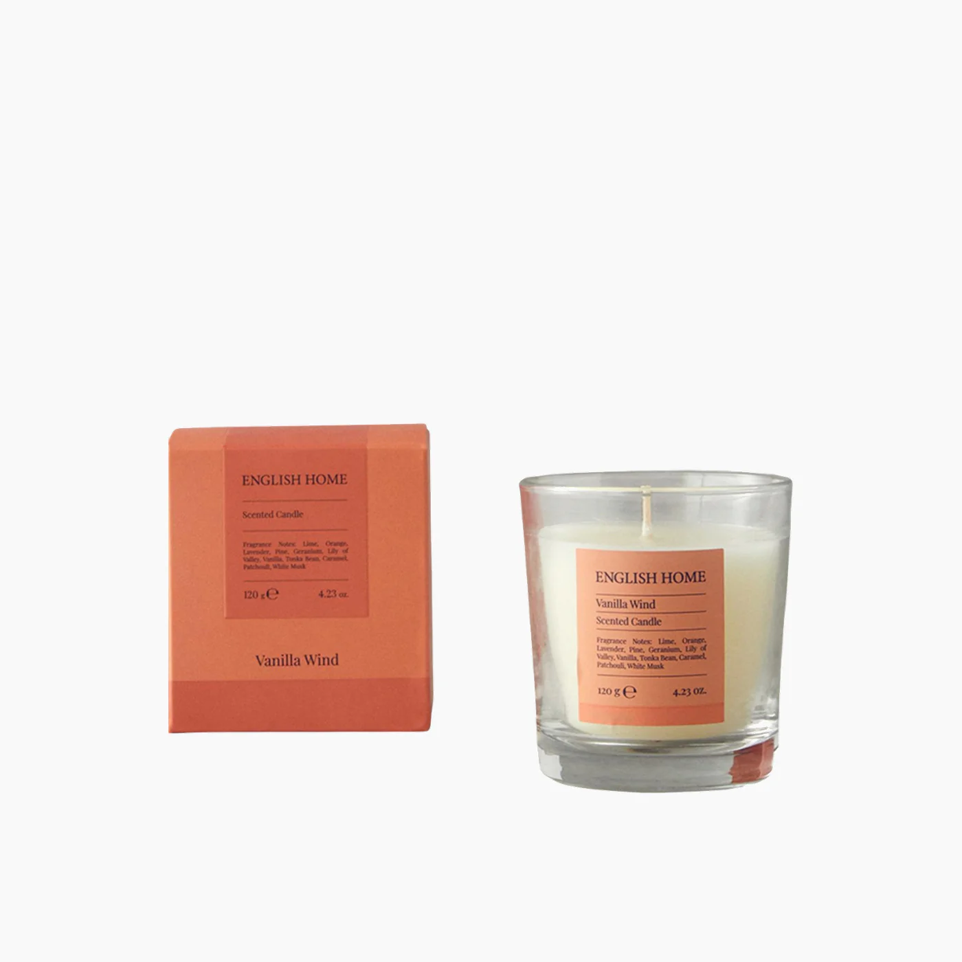 EH Living Vanilla Wind Scented Candle 120 g - Image 3