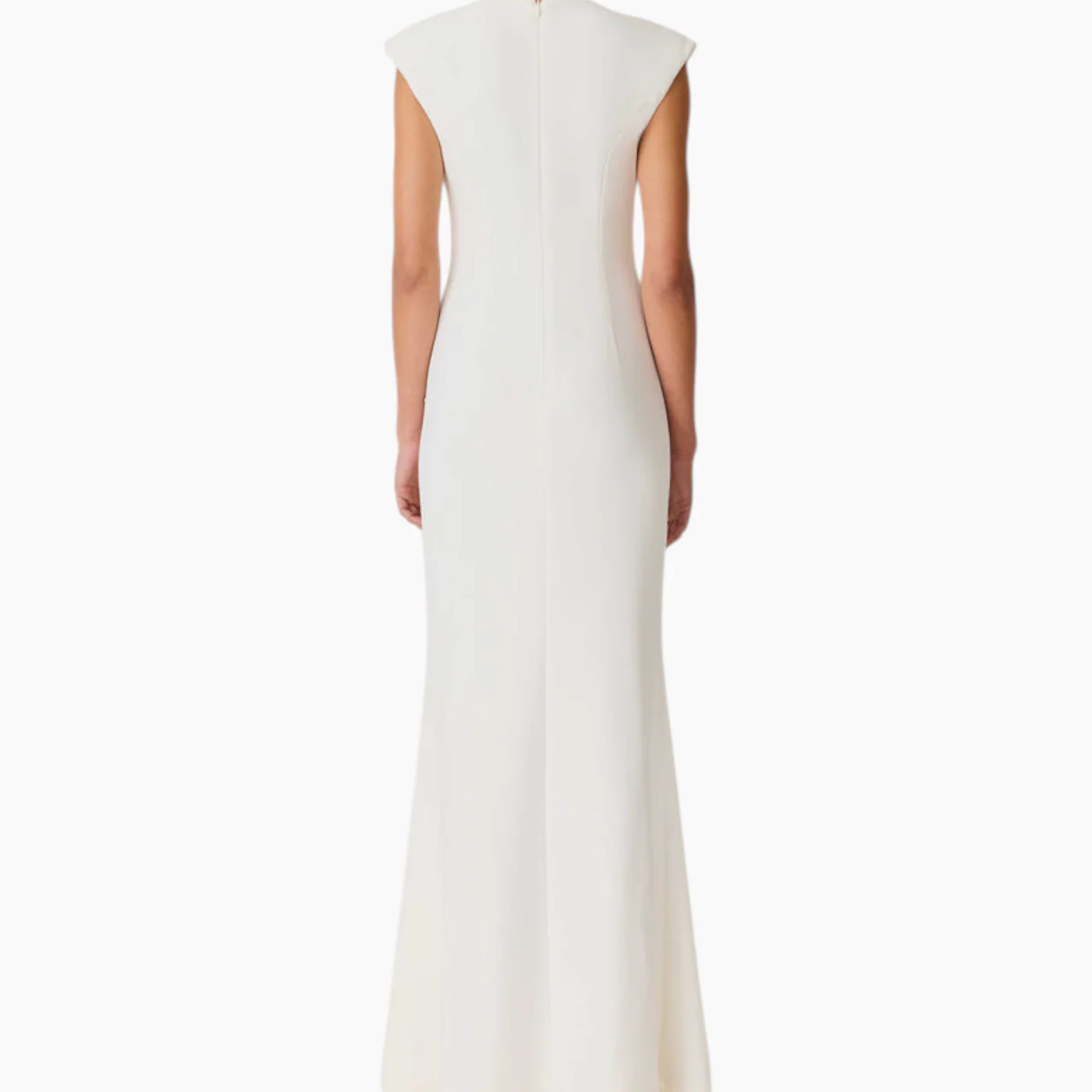 Elliatt Veda Embellished Gown in White - Image 5