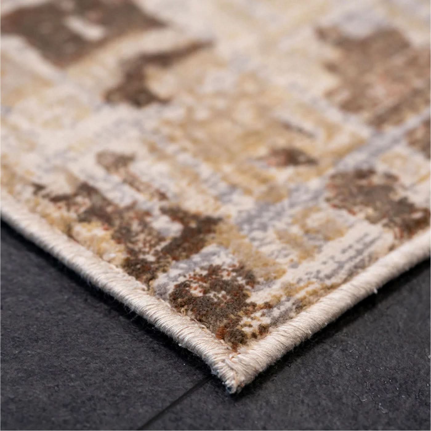Spazio Home Velvet Luxe Gold Accent Rug - Image 6