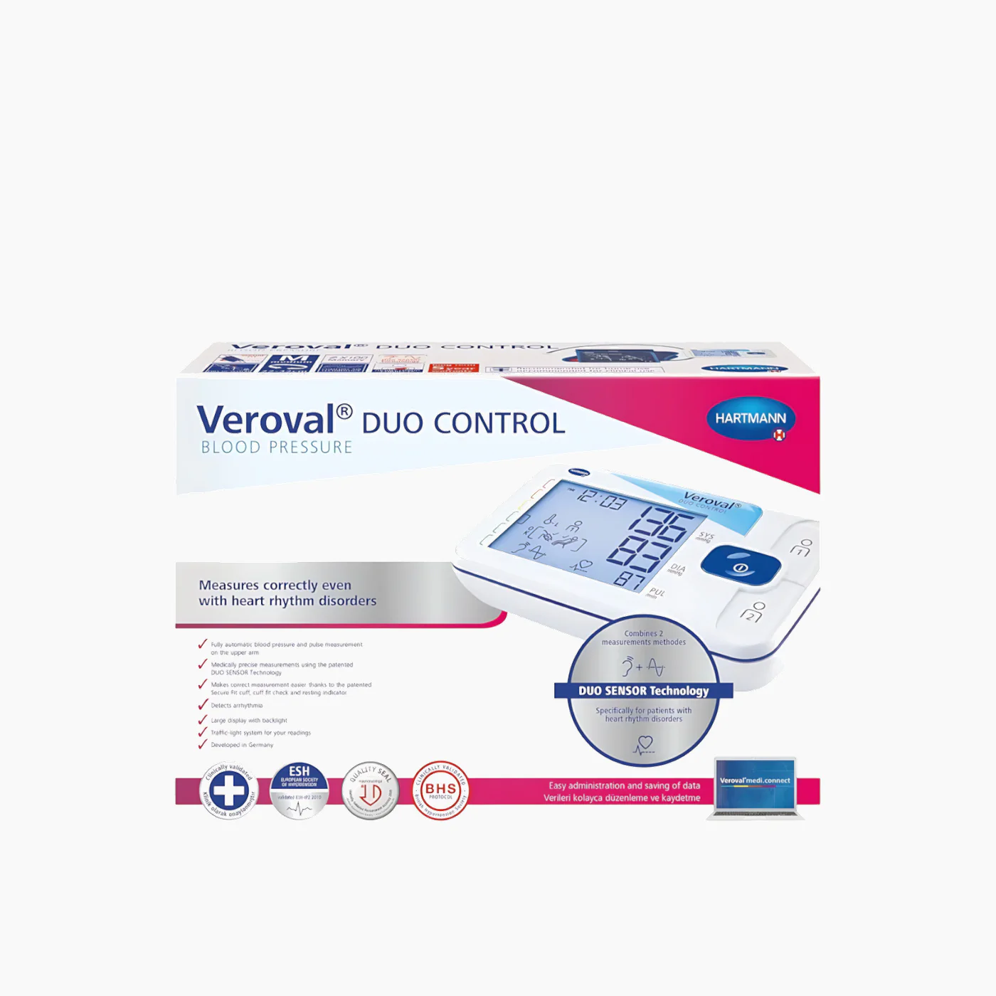 Hartman Veroval Duo Control Blood Pressure Monitor - Image 2