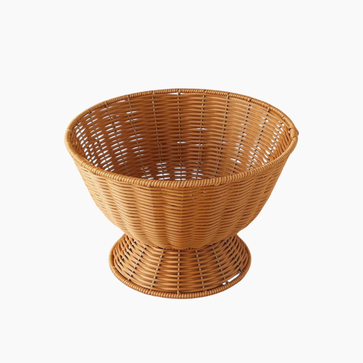 EH Living Victoria Plastic Rattan Serving Ware 30x20 cm Brown - Image 2