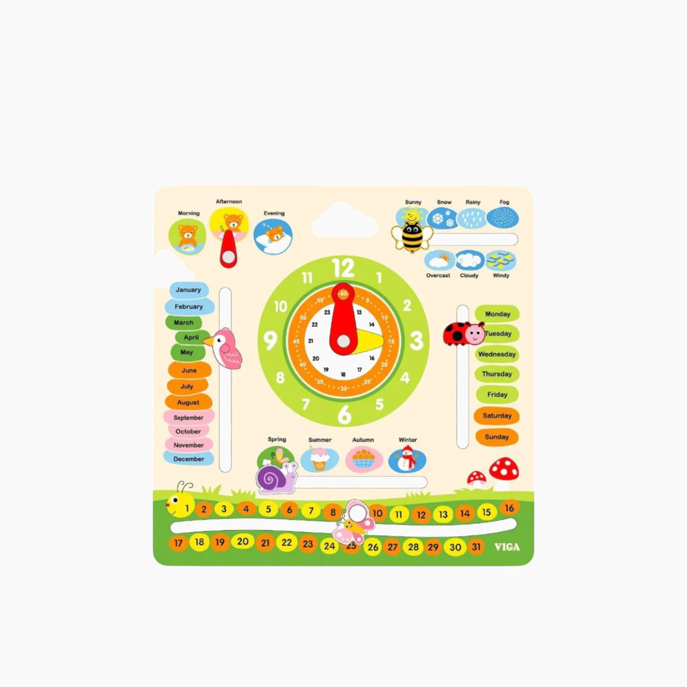 Viga Calendar Toy