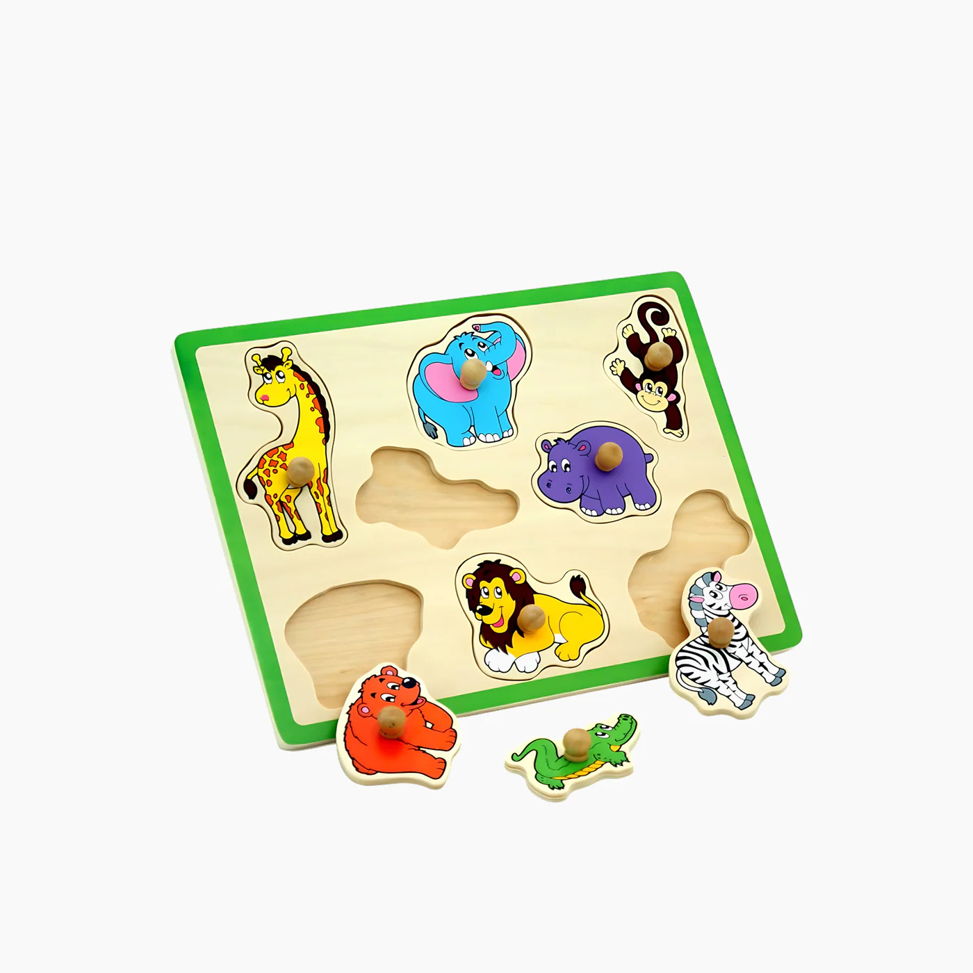 Viga Wild Animals Flat Puzzle