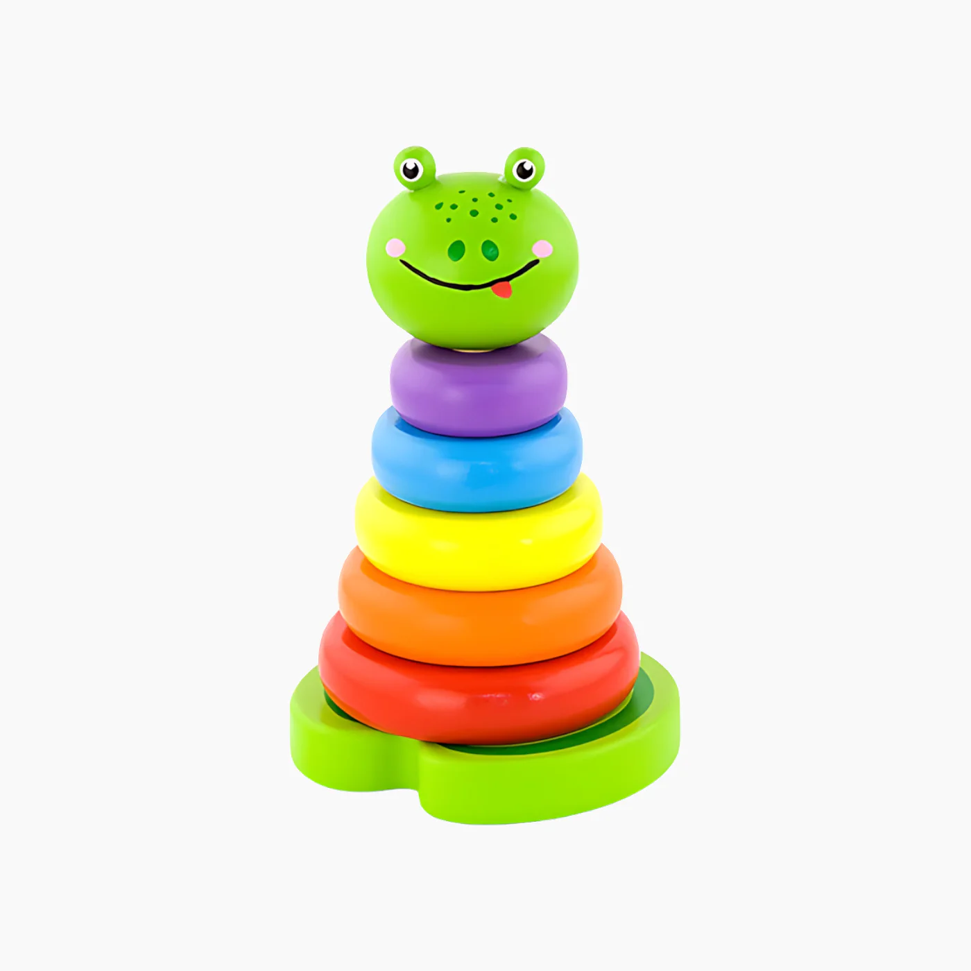 Viga Frog Stacker Toy