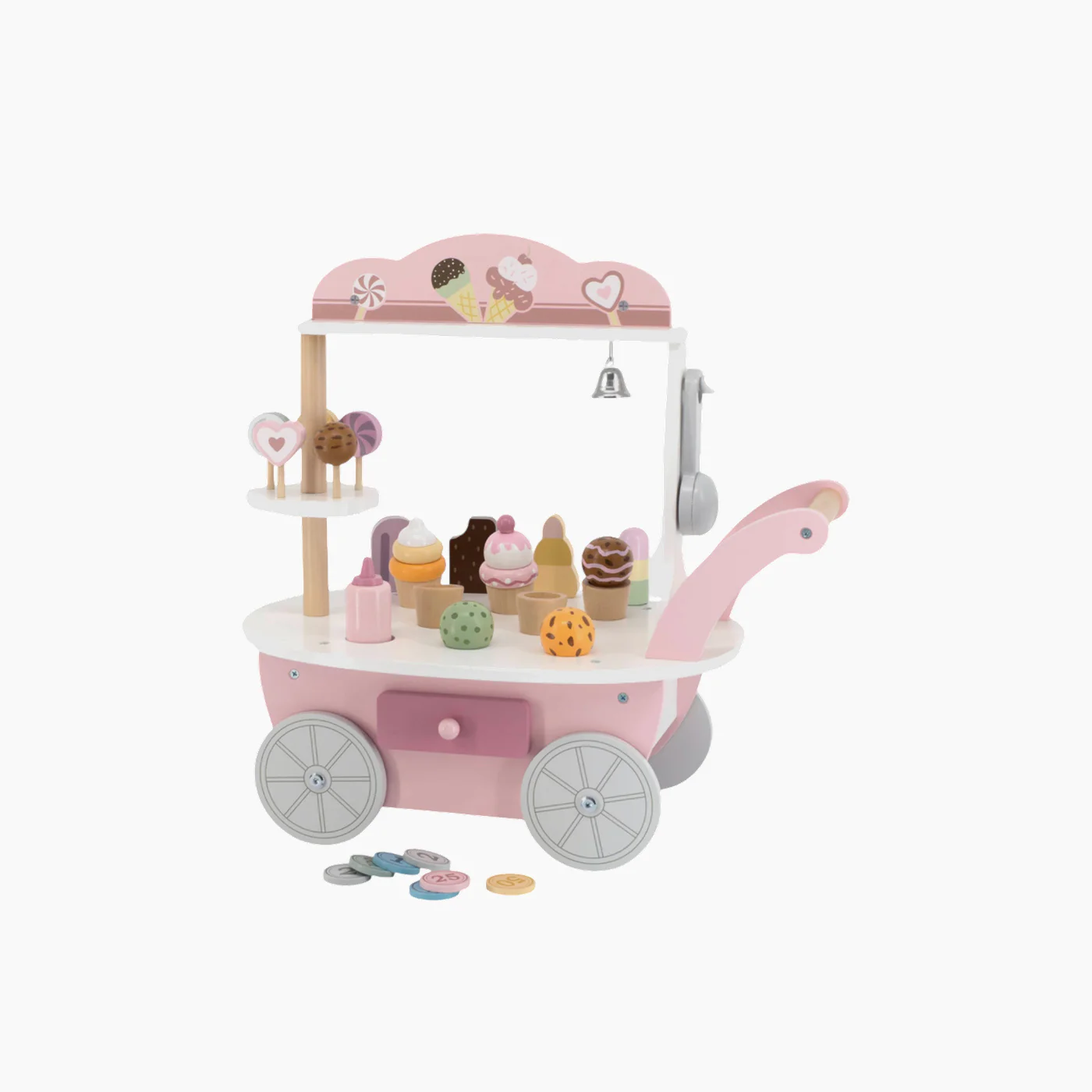 Viga Mini Ice Cream Shop Playset - Image 2