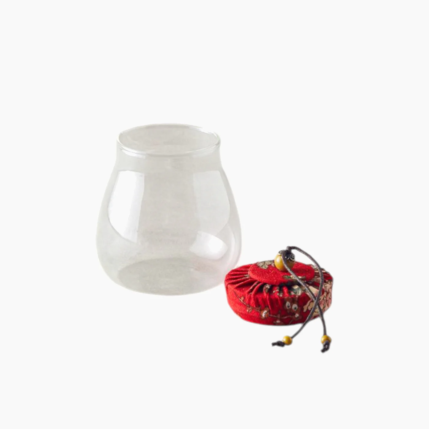EH Living Vintage Borosilicate Jar 430 ml Red - Image 2