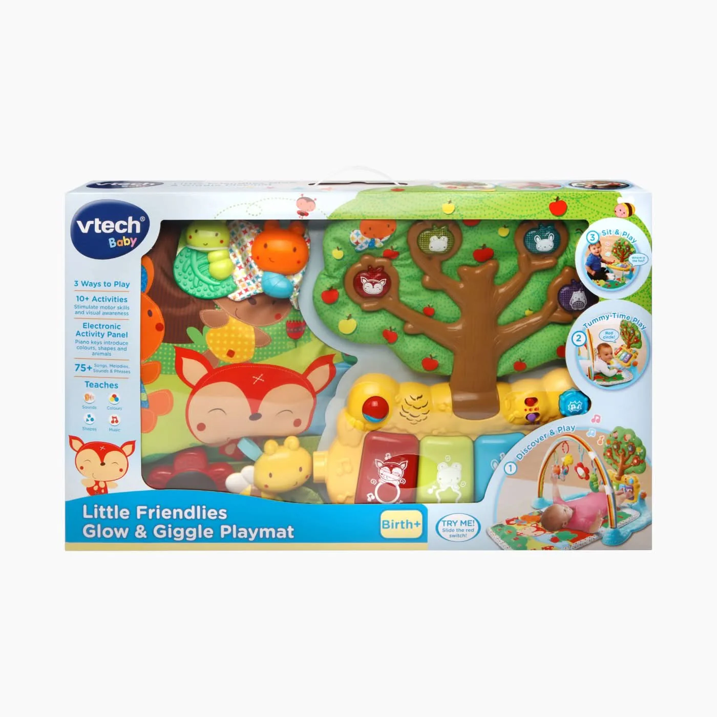 VTech Little Friendlies Glow & Giggle Playmat - Image 2