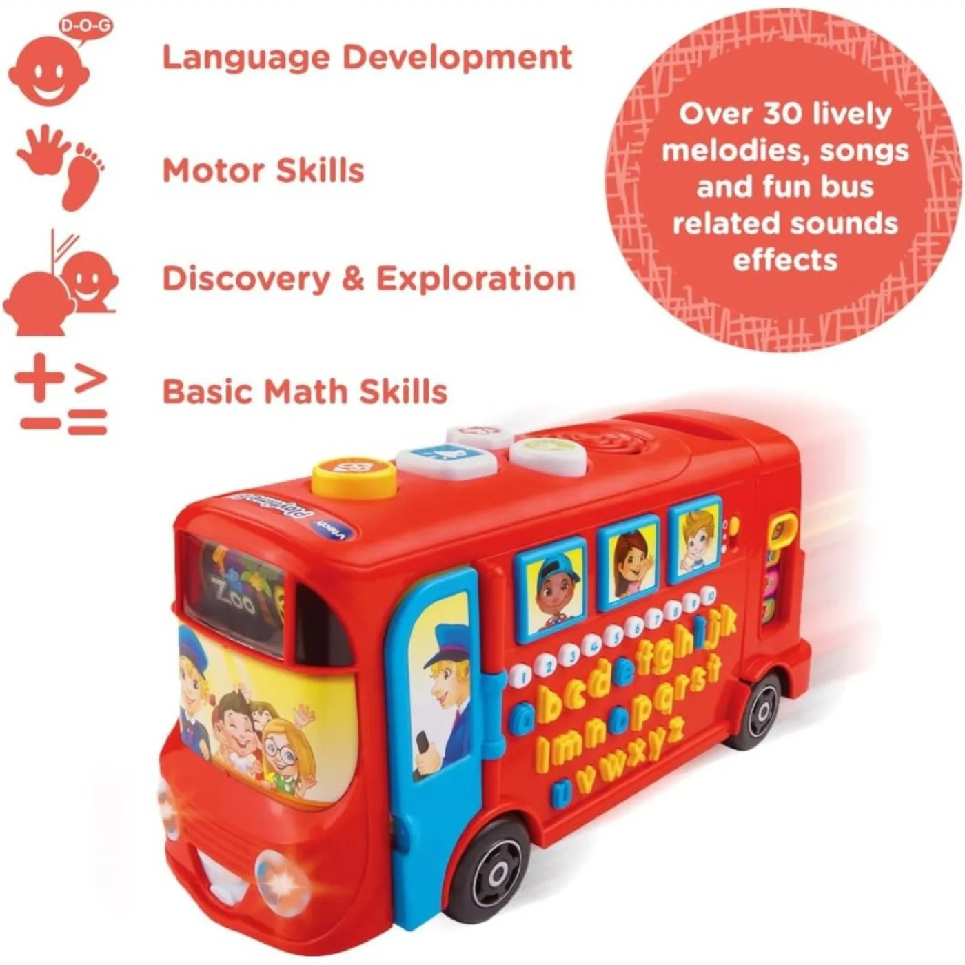 VTech Playtime Bus with Phonics - Image 3