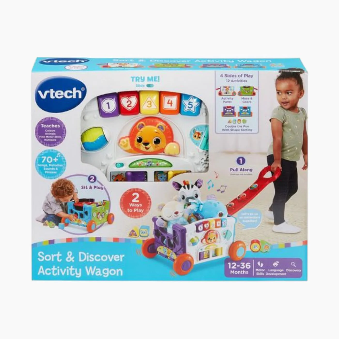 VTech Sort & Discover Activity Wagon - Image 5
