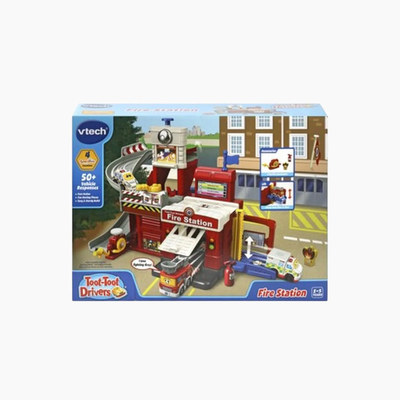 VTech Toot-Toot Drivers Fire Station Playset - Image 3