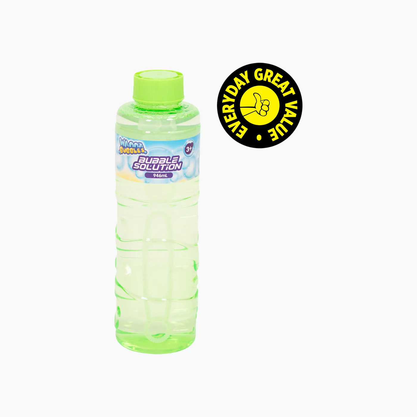 Wanna Bubbles Bubble Solution 946 Ml Assorted - Image 3