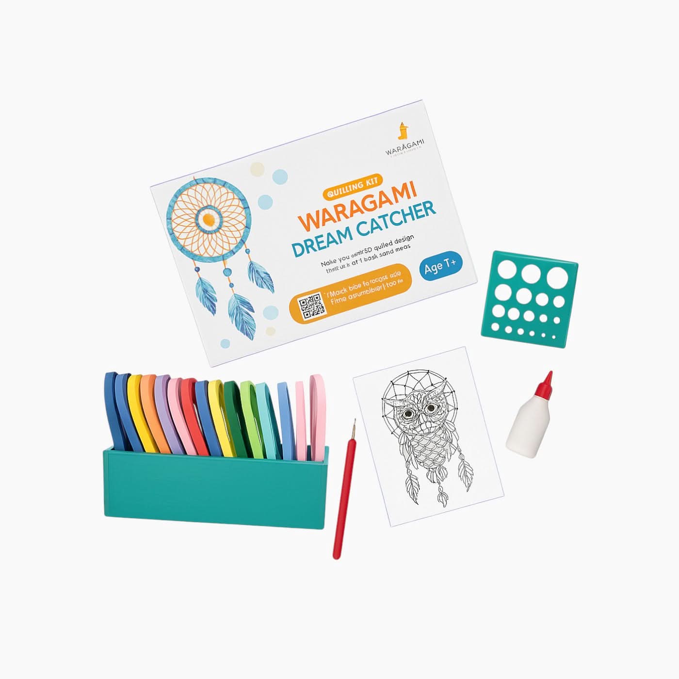 Waragami Mandala & Dream Catcher Quilling Kit