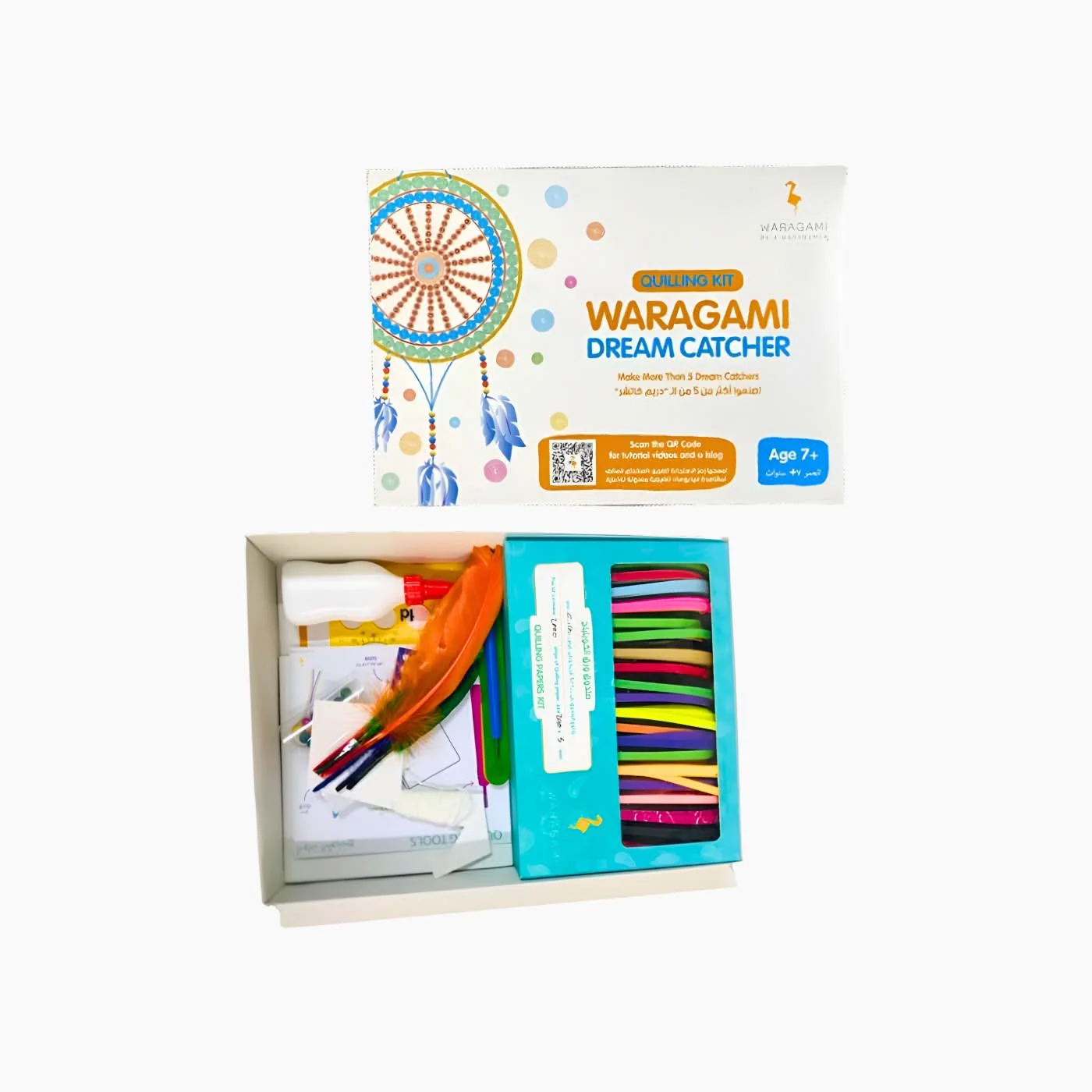 Waragami Mandala & Dream Catcher Quilling Kit - Image 3