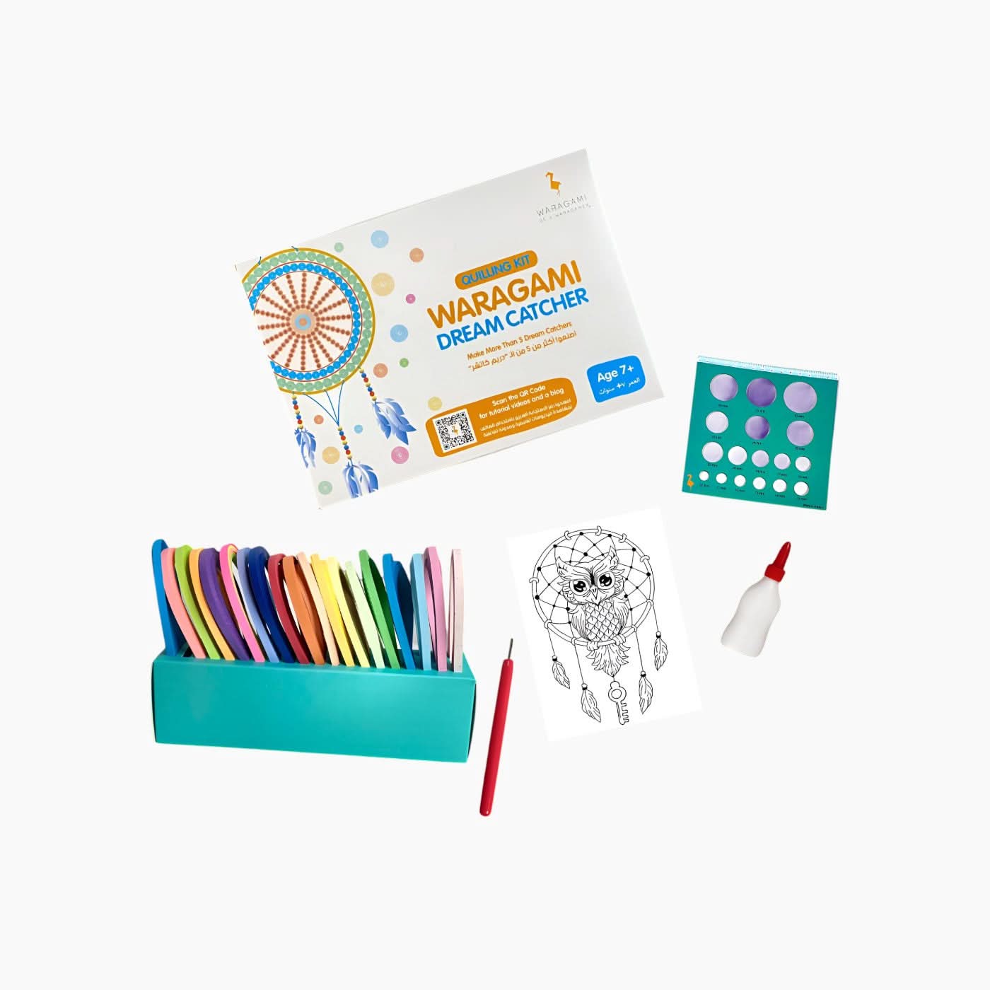 Waragami Mandala & Dream Catcher Quilling Kit - Image 9