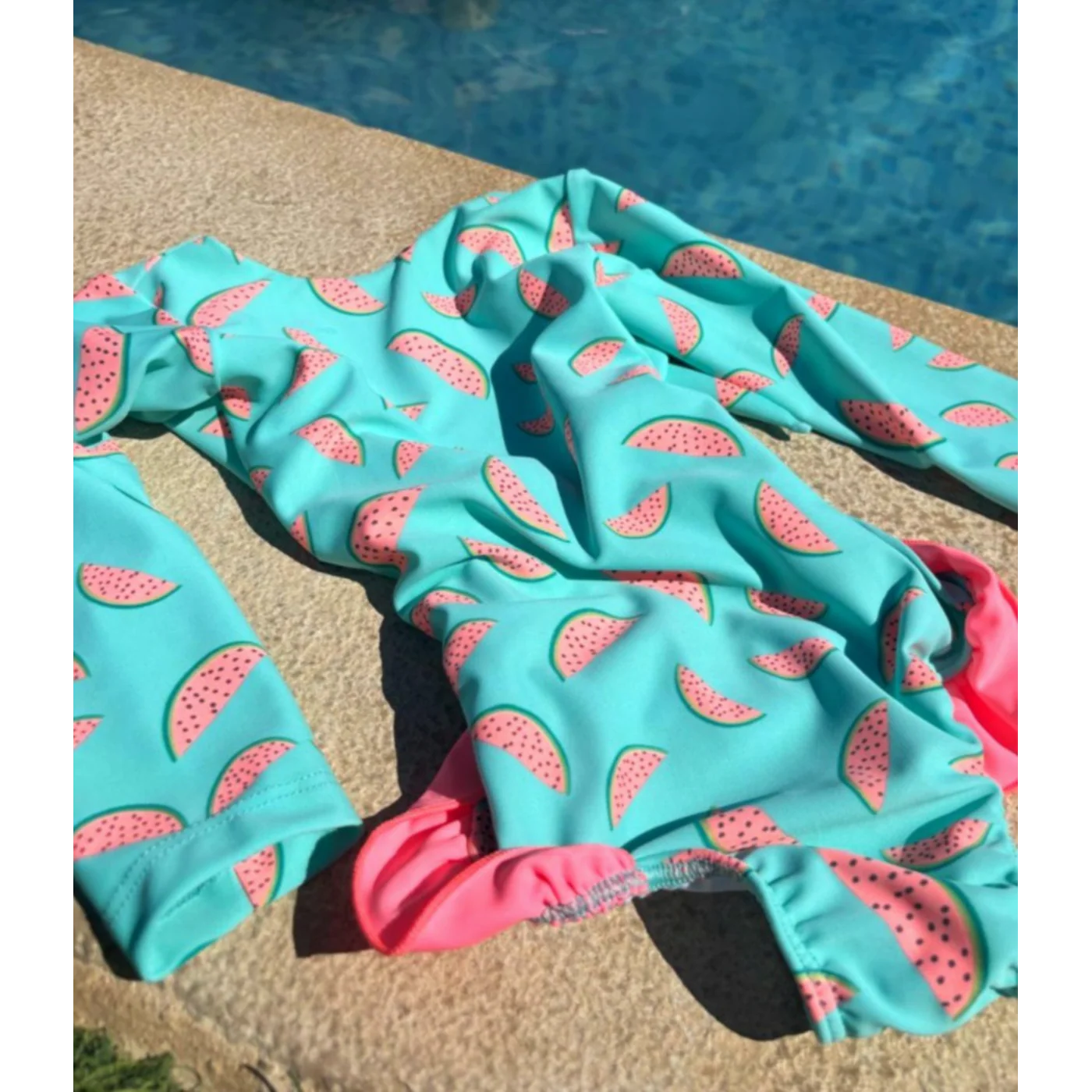 Sandy Toes Watermelon Swimsuit - Image 3