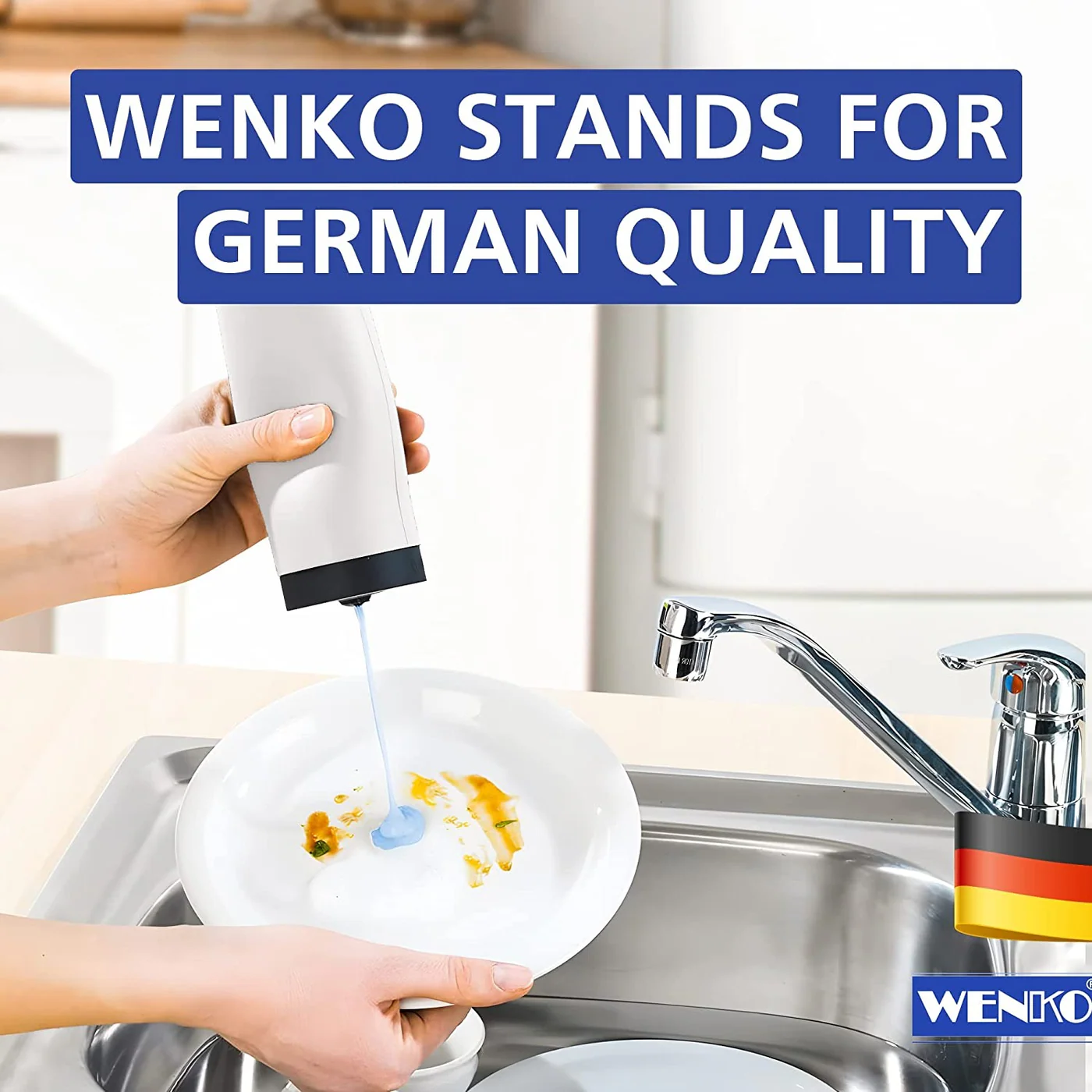 Wenko Easy Squeeze Dish Liquid Dispenser - Image 7