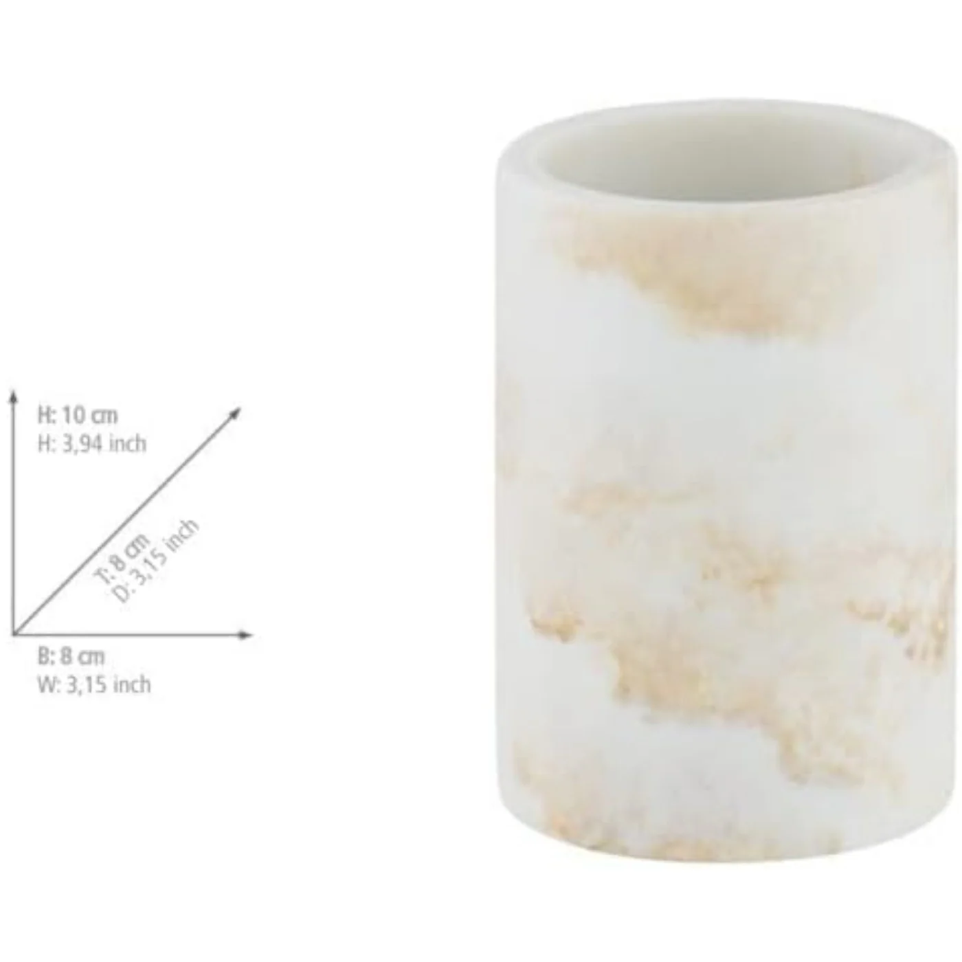Wenko Odos Ceramic Tumbler - Image 3