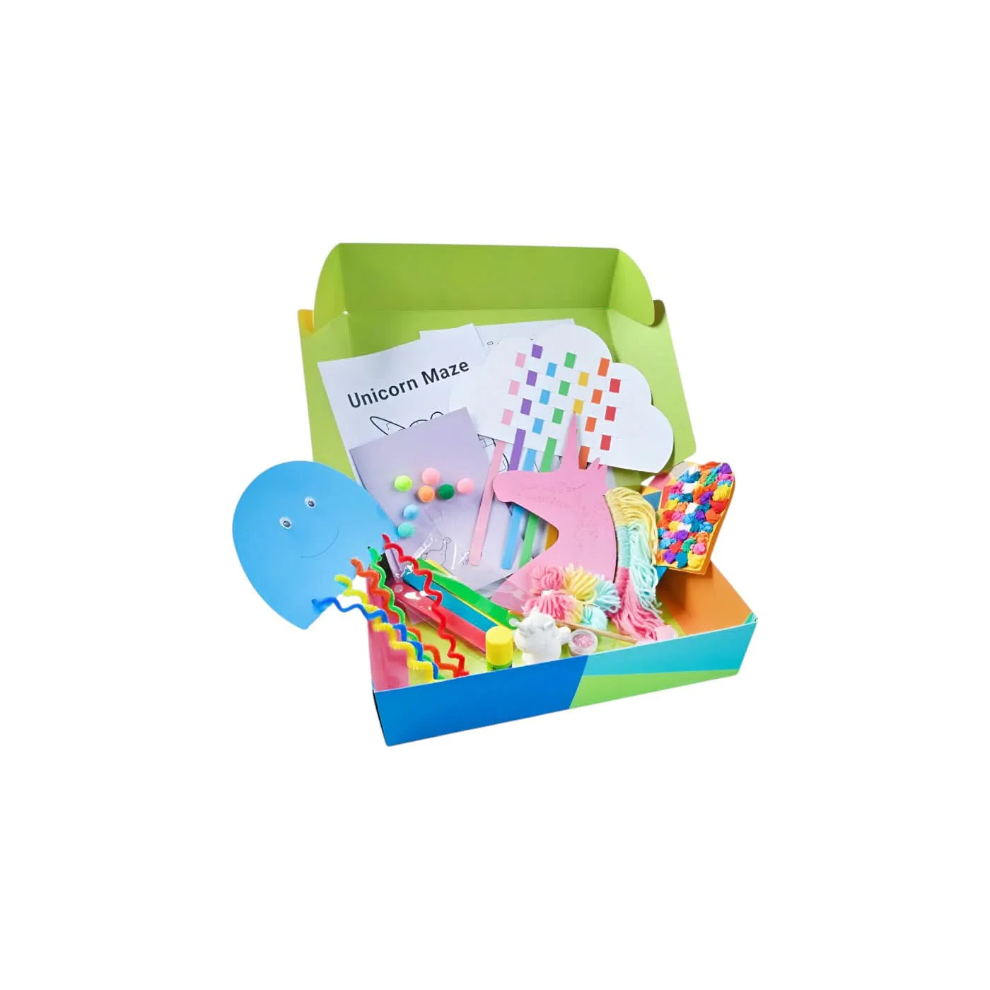 Wenzo Crafty Box Unicorn Design Craft Box
