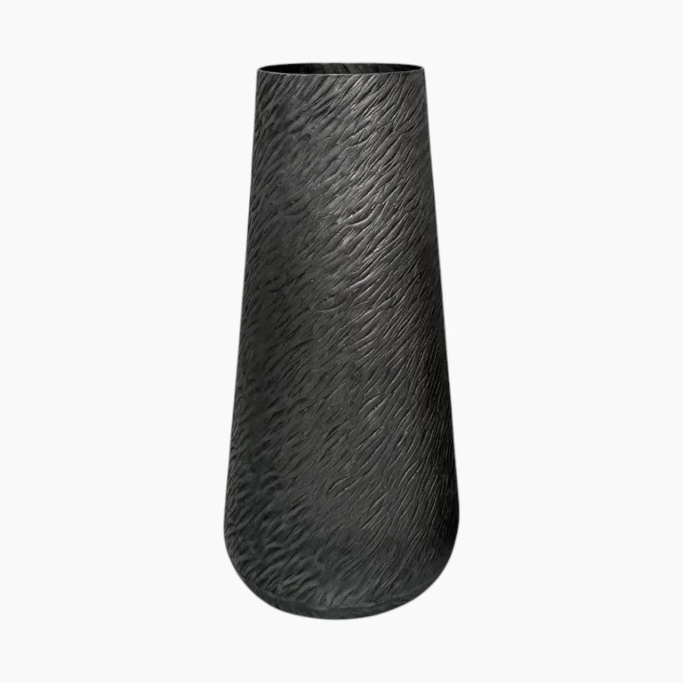 Weva Ribbed Hammered Vase - Image 2