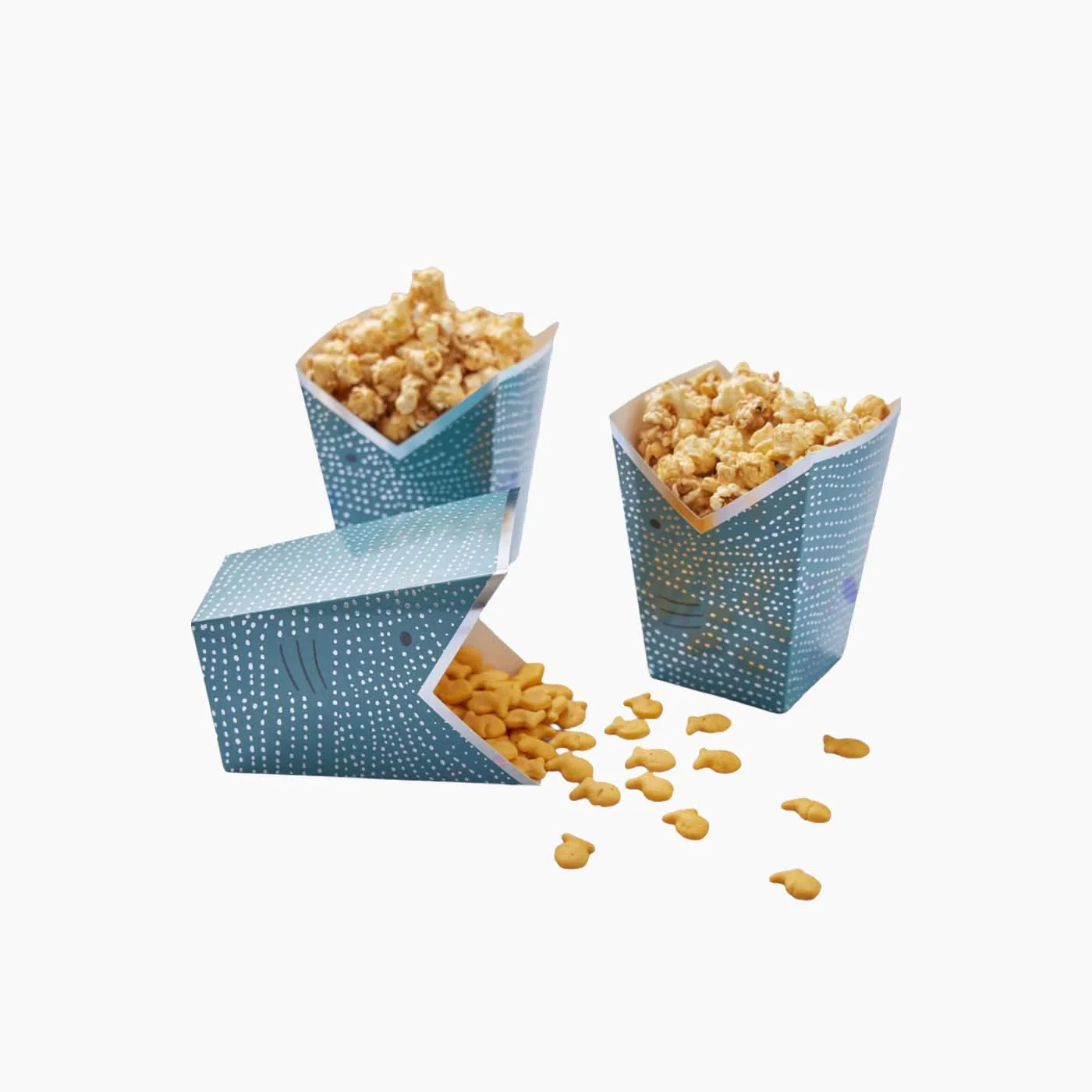 Ma Fete Whale Shark Treat Boxes - Set of 12 - Image 2