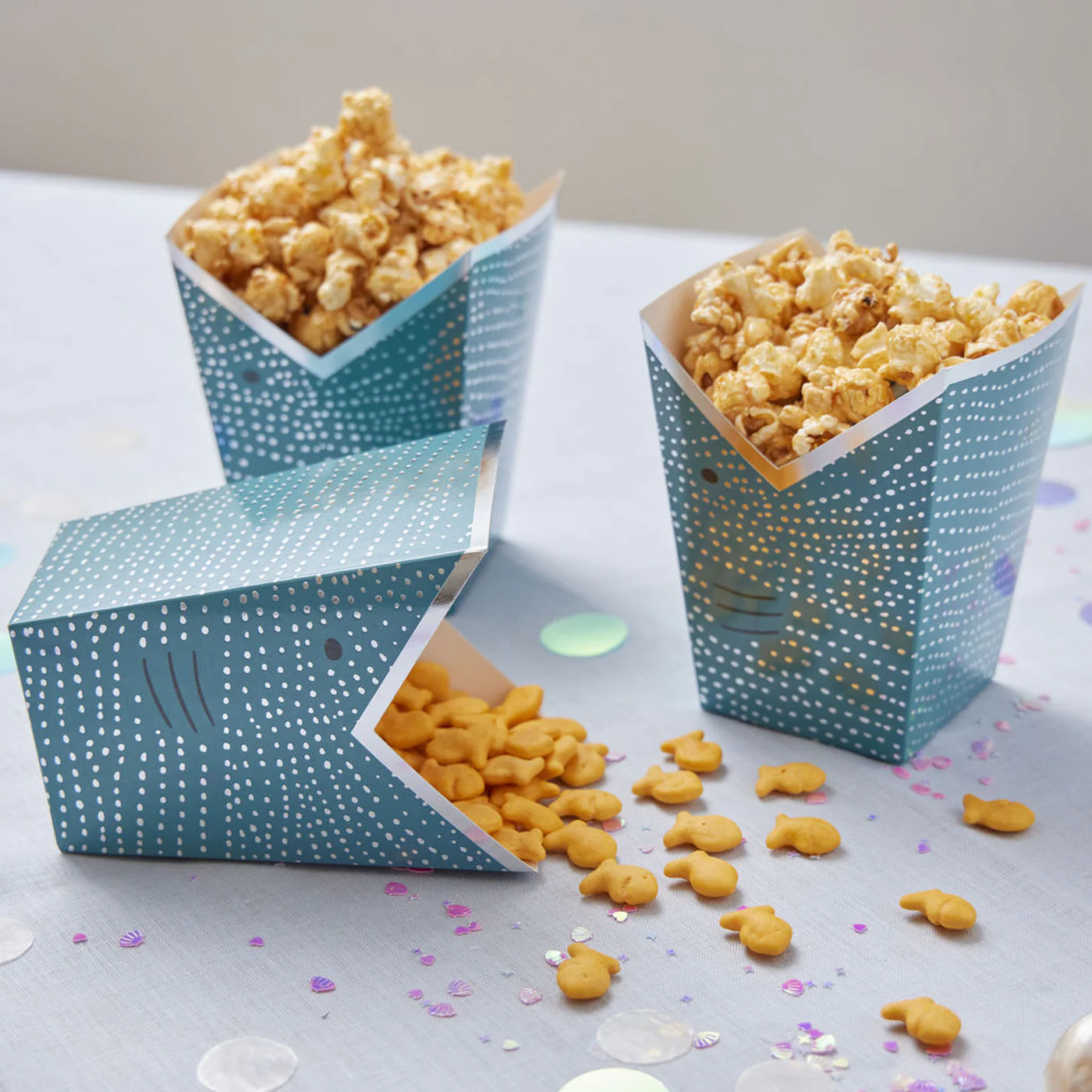 Ma Fete Whale Shark Treat Boxes - Set of 12 - Image 6